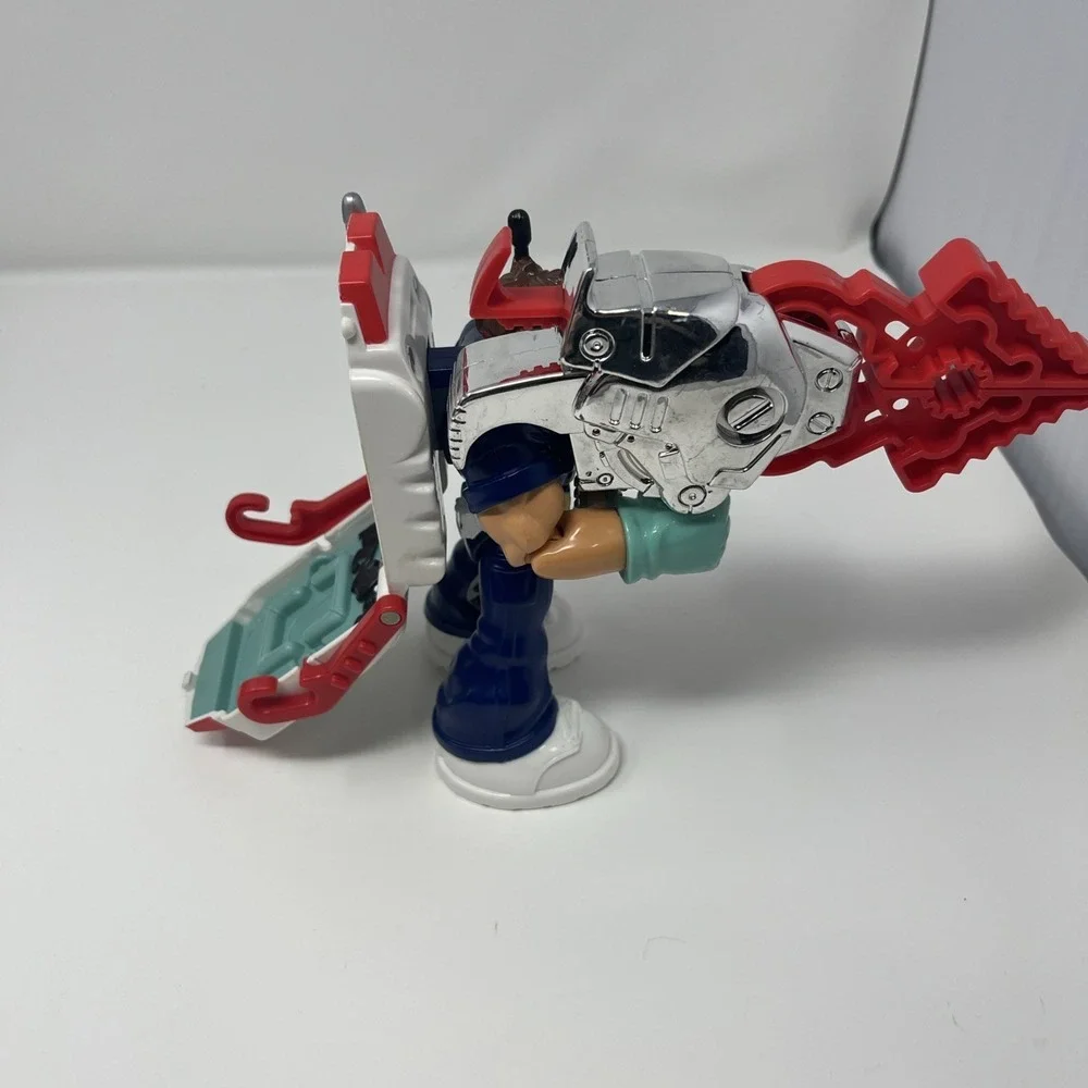 Perry Medic W/ Backpack Rescue Heroes Mattel 2000 7